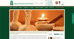 Desktop Screenshot of majlisayurveda.com